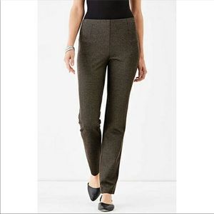 J. Jill Ponte Slim Leg Stretch Pant Size M